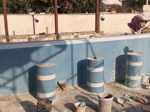 سرامیک  و کاشی کاری استخر در کرج