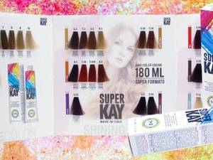 خریدرنگ موی۱۴۵میل SUPER KAYبا اکسیدان ۲۲۰میل در رشت