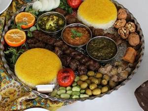 سینی های کباب مخصوص امیران