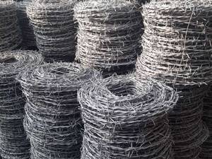 سیم خاردار خطی در بازارآهن شادآباد