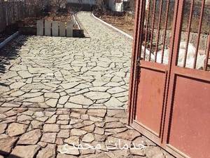 اجرای سنگ مالون ولاشه