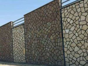 اجرای سنگ لاشه سنگ ورقه ای سنگ نامه سنگ های کوهی