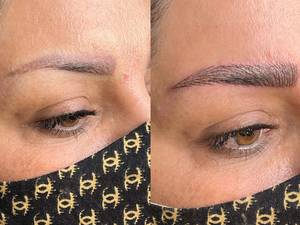 اجرای فیبروز حرفه ای ابرو در ساری