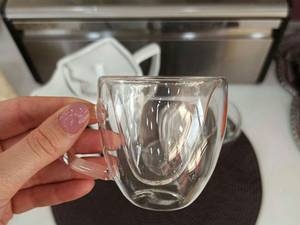 فنجان ۲ جداره مدل قلبی