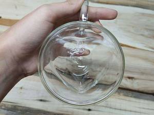 فنجان ۲ جداره مدل قلبی