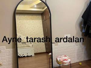 خرید  آینه دور قاب استیل در رشت