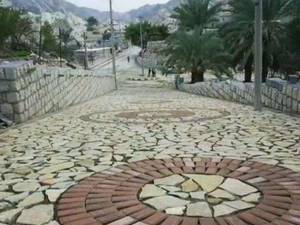 سنگ کاری کف حیاط چکشی با قیمت مناسب