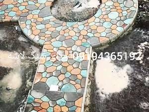 اجرای سنگ ورقه ای برای کف برشی در تهران