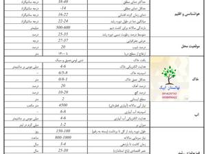 شرایطی محیطی و اقلیمی پرورش انار