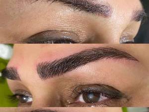 میکروبلیدینگ تلفیقی ابرو در رشت