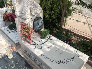 سفارش سنگ قبر طرح فرشته مستحکم