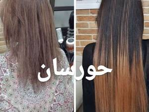 اکستنشن موی طبیعی