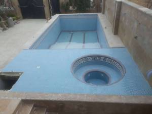 زیر کاری و عایق کاری استخر درمازندران