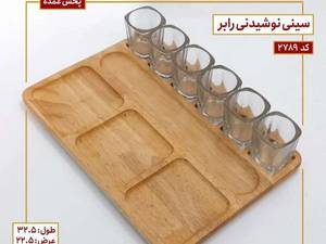 سینی نوشیدنی رابر در گرگان
