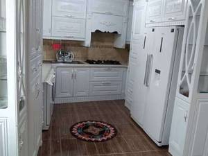 کابینت ممبران سفید طرح سه قاب
