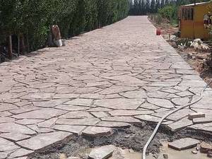 نصب سنگ کاری از سنگ کوهی  در تهران