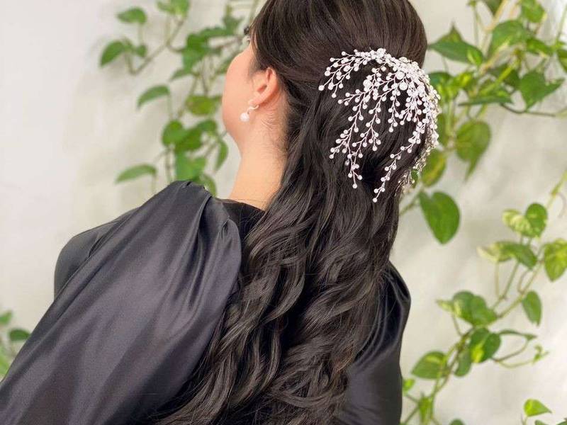 اجرای مدل موی باز دخترانه در رشت