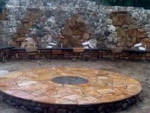 اجرای آبنمابا سنگ کوهی