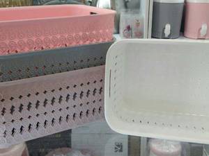 سبد ایت پلاستیکی بزرگ مدل بته جقه