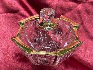 قندان لب طلا کریستال در رودسر