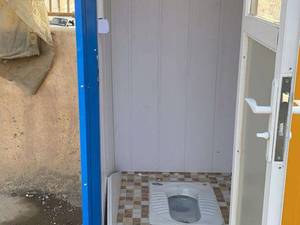 اجرای کانکس سرویس بهداشتی در تهران