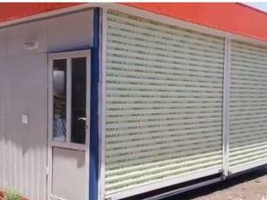 کانکس های فروشگاهی دارای کرکره و پیش خوان