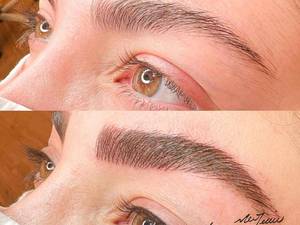 تکنیک اجرا شده میکروبلیدینگ در کرج