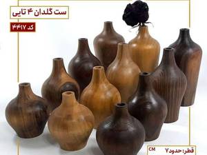 ست گلدون 4 تایی در گرگان