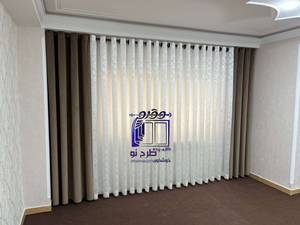 فروش پرده حریر طرح محو مخمل کالیفرنیادرگیلان