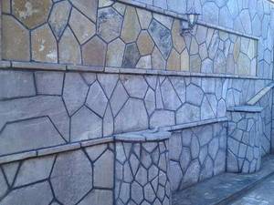 نصب سنگ مالون و لاشه برای نمای دیوار
