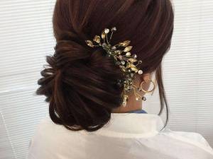 اجرای شینیون پایین سر شیک