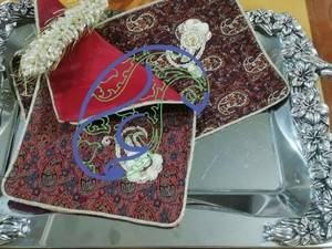 روکش داخل سینی طرح ترمه