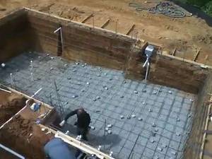 فونداسیون استخر خانگی ،نقشه فونداسیون استخر