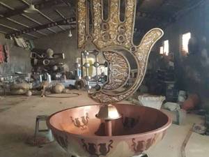 طراحی و ساخت المان ضریح