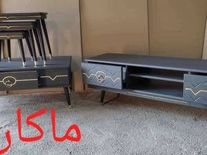 جلومبلی وعسلی ومیز تی وی مدل ماکان