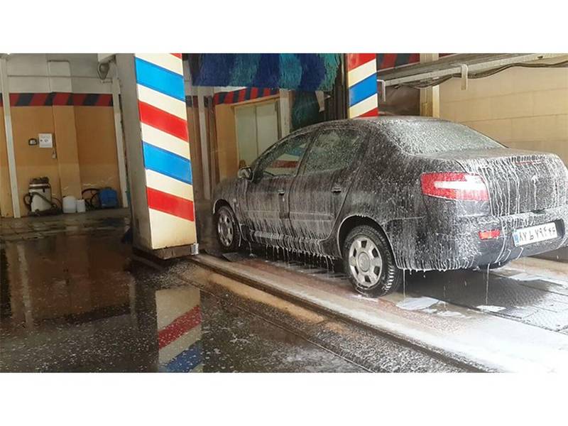 مجهز به سیستم فوم پاش اتوماتیک
