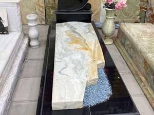 انواع سنگ قبر مرمر سفید