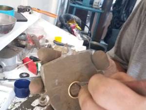 ریخته گری خاک و ماسه برای ساخت طلا