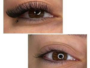 اکستنشن مژه والیوم افکت گربه ای