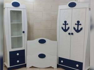 سرویس خواب کودک طرح مارین