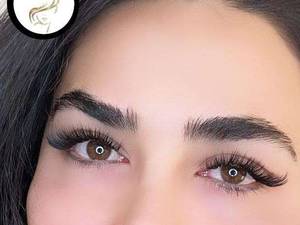 اکسنشن مژه والیوم و مگاوالیوم اسپایکی