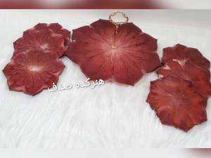 آموزش سینی و زیر لیوانی های رزینی