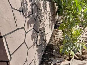 اجرای سنگ مالون ورقه ای طبیعی به صورت برشی