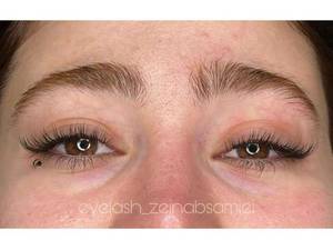 اکستنشن مژه اسپایکی افکت گربه ای