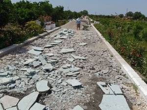 سنگ لاشه سنگ مالون سنگ  کاری دیوار