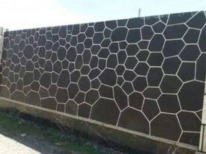 اجرای سنگ کاری مالون با رنگ های مختلف