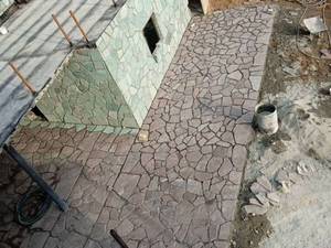 نصب سنگ لاشه و سنگ ورقه ای