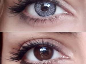 لنز های آبی