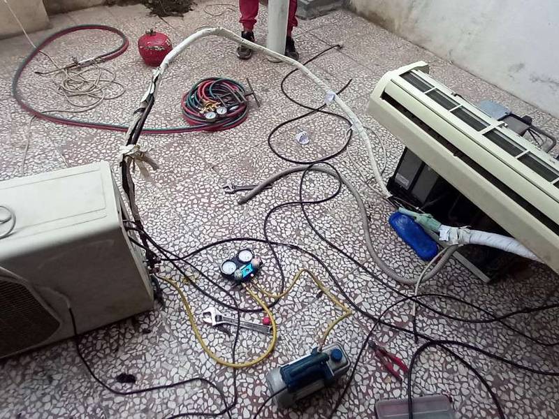 شارژ گاز اسپیلت با گارانتی