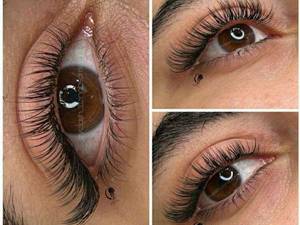 اکستنشن مژه اسپایکی همراه با آموزش